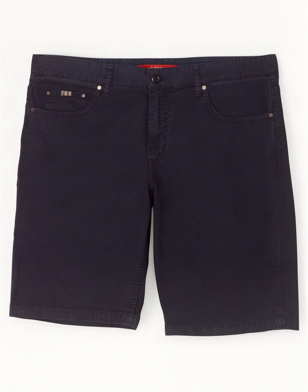 Cerruti Pantalones cortos casuales para hombre W38 XL Algodón azul marino