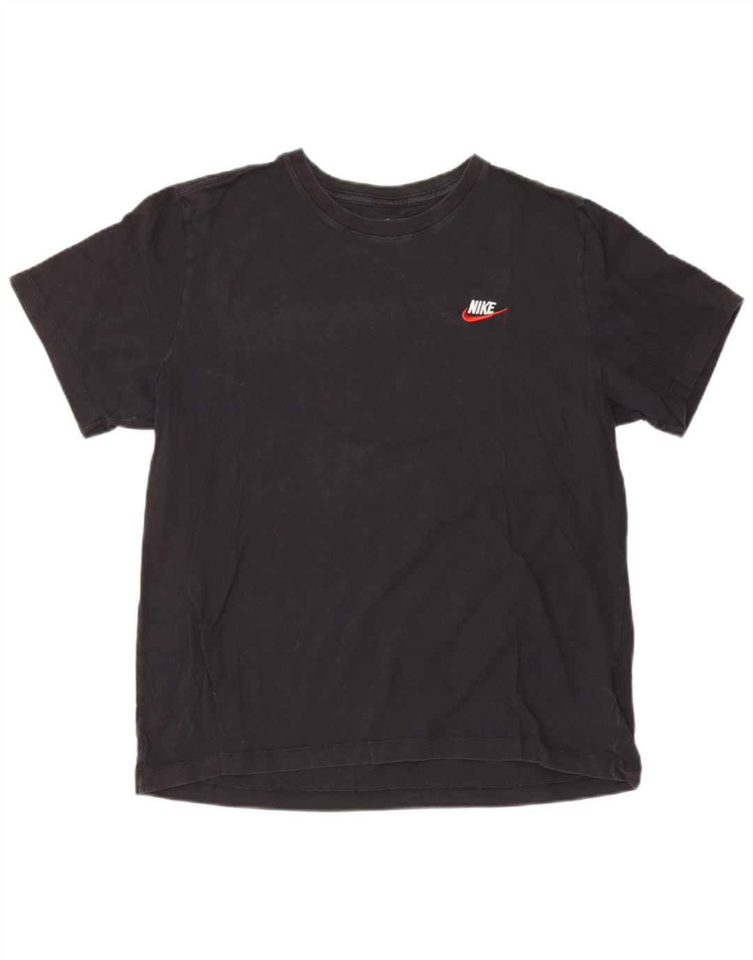 Camiseta Nike Hombre Top XL Algodón Negro