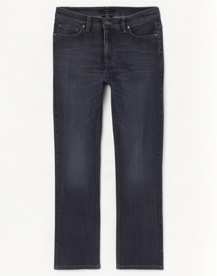Gant Vaqueros Rectos Dawn De Corte Regular W27 L27 Azul Marino Mujer