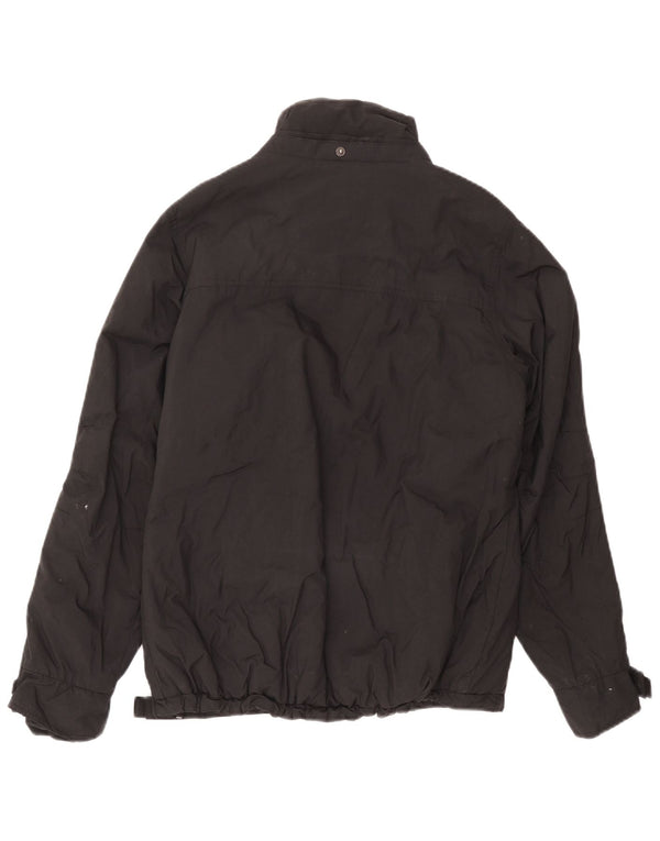 Maui Wowie Chaqueta cortavientos para hombre UK 40 Large Nylon color block negro
