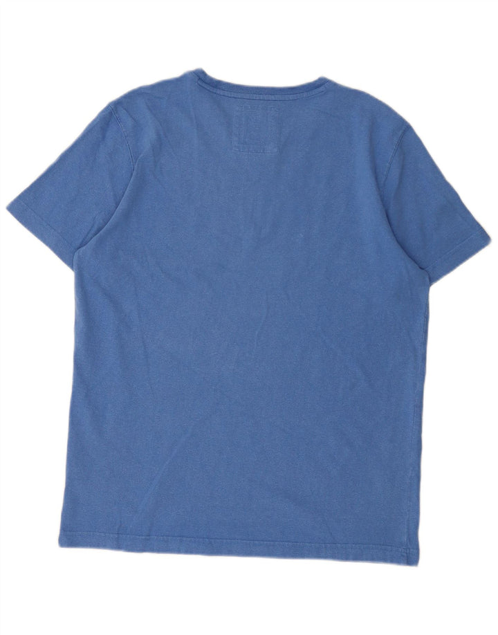 Crew Clothing Camiseta para hombre Top Algodón azul medio