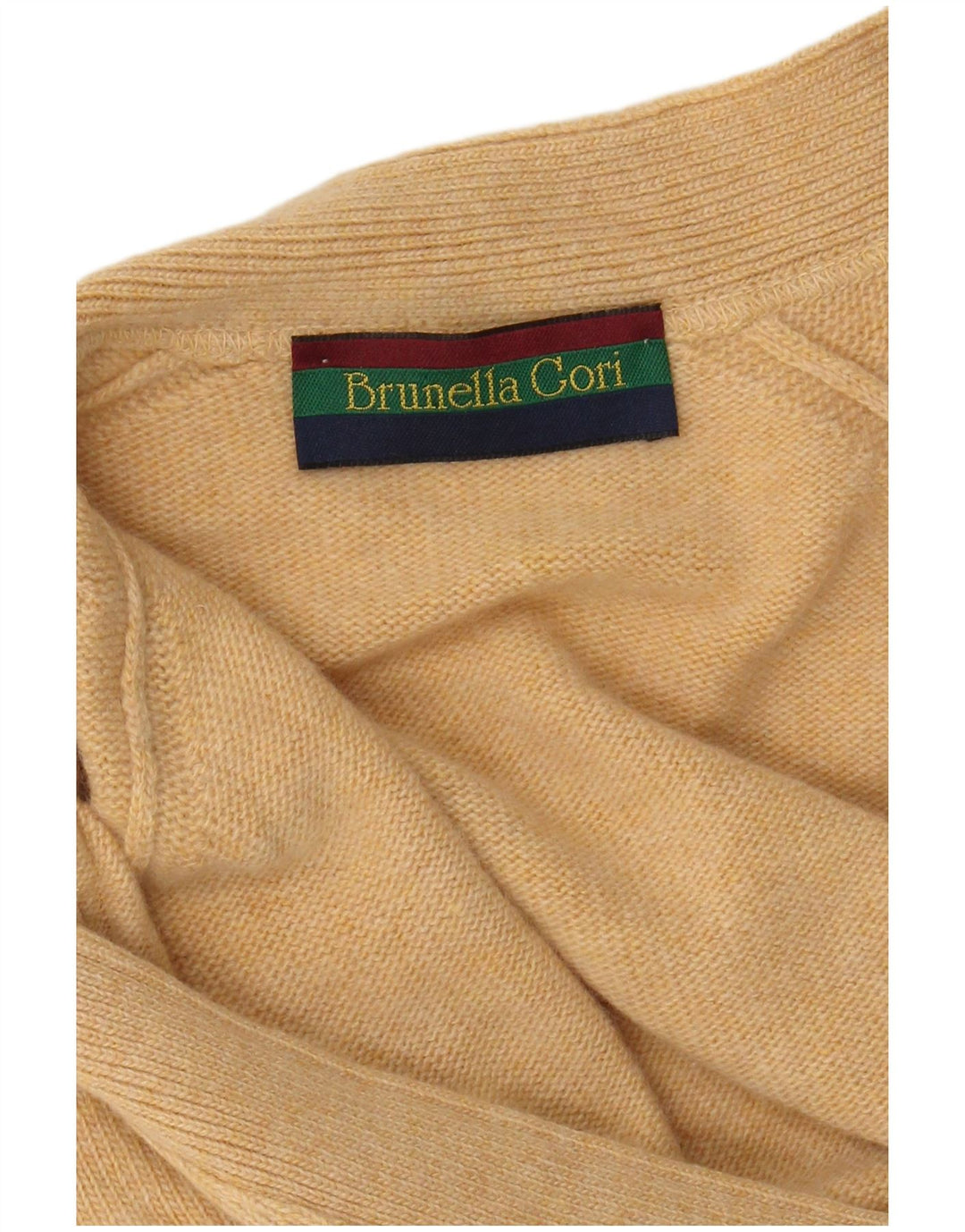 BRUNELLA GORI Suéter tipo cárdigan para mujer Reino Unido 14 Grande Beige