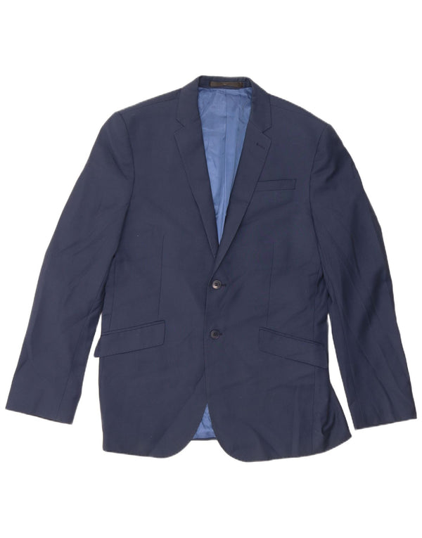 Marks & Spencer Chaqueta tipo blazer de 2 botones para hombre UK 40 Medium Azul marino