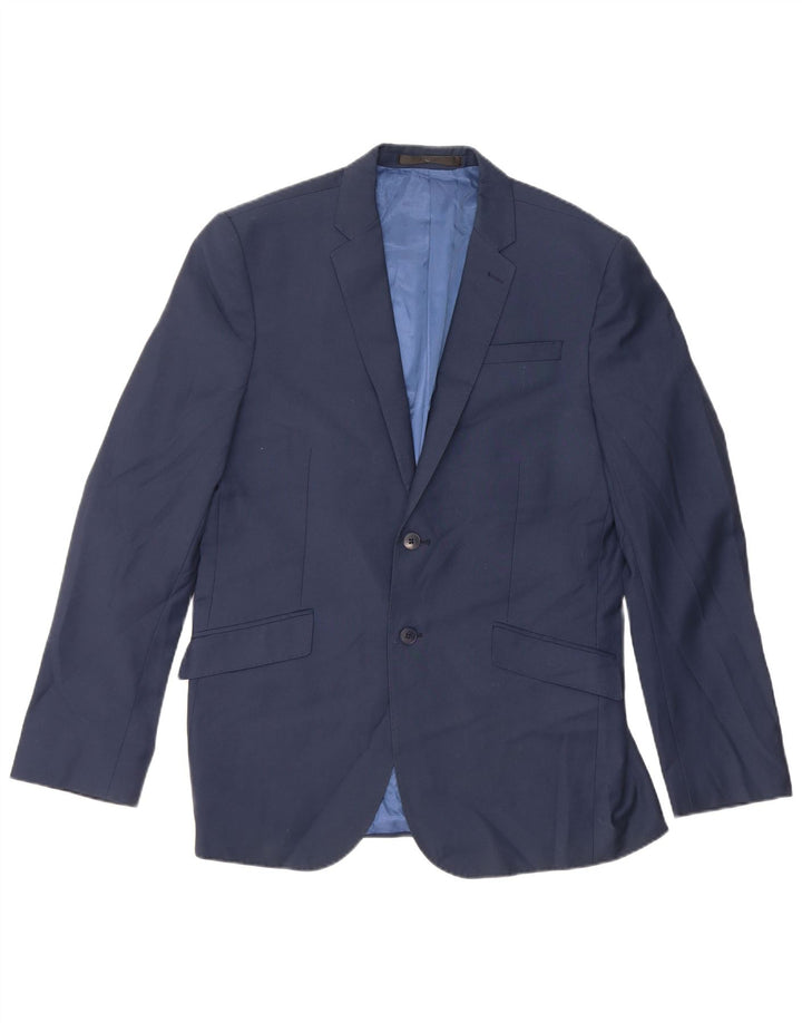 Marks & Spencer Chaqueta tipo blazer de 2 botones para hombre UK 40 Medium Azul marino