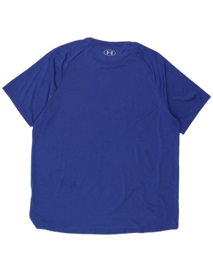 Under Armour Camiseta para hombre Top 2XL Poliéster azul