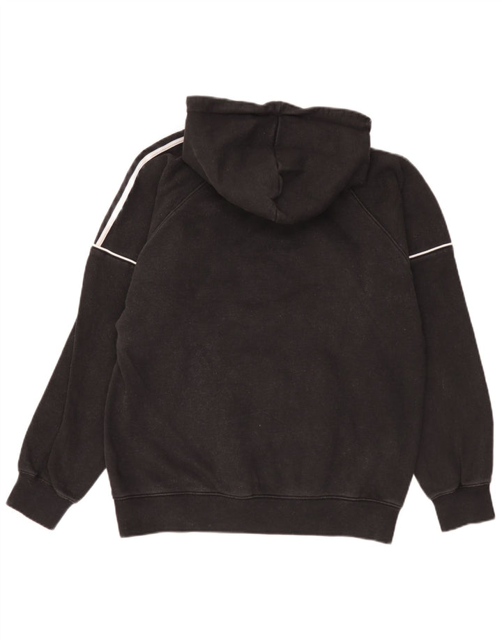 Adidas Hombre Sudadera Con Capucha Jumper Medium Negro Algodón