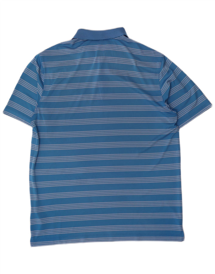 Polo Nike Hombre XL Poliéster Rayas Azules