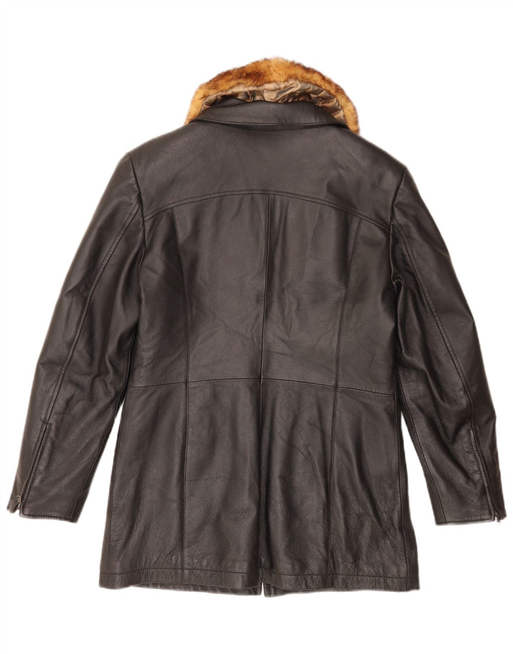 Rachele@Asati Chaqueta de cuero para mujer IT 42 Medium Cuero negro