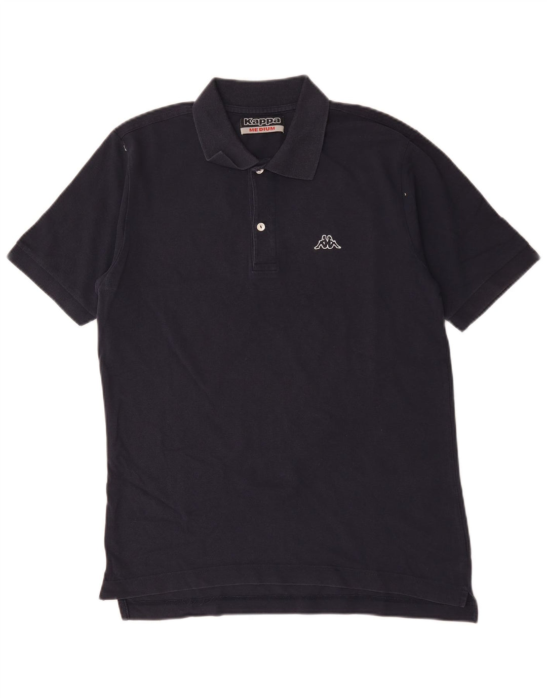 Polo Kappa Hombre Algodón Azul Marino Mediano