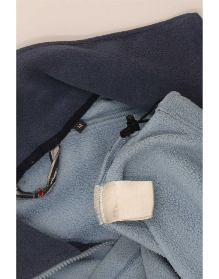 Berghaus Chaqueta polar extragrande para mujer UK 44 Poliéster azul grande