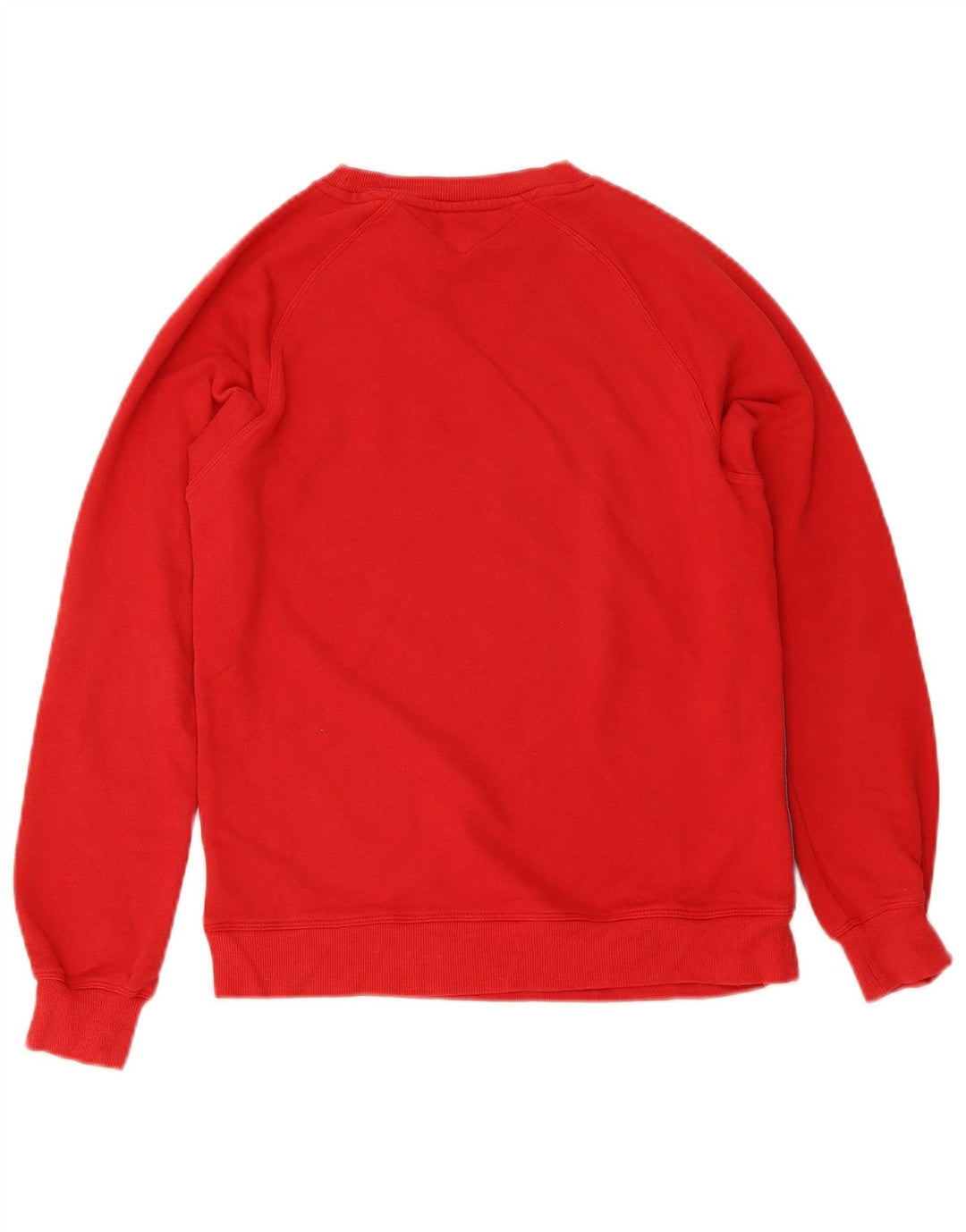 TOMMY HILFIGER Sudadera gráfica para hombre Jumper XS Algodón color block rojo