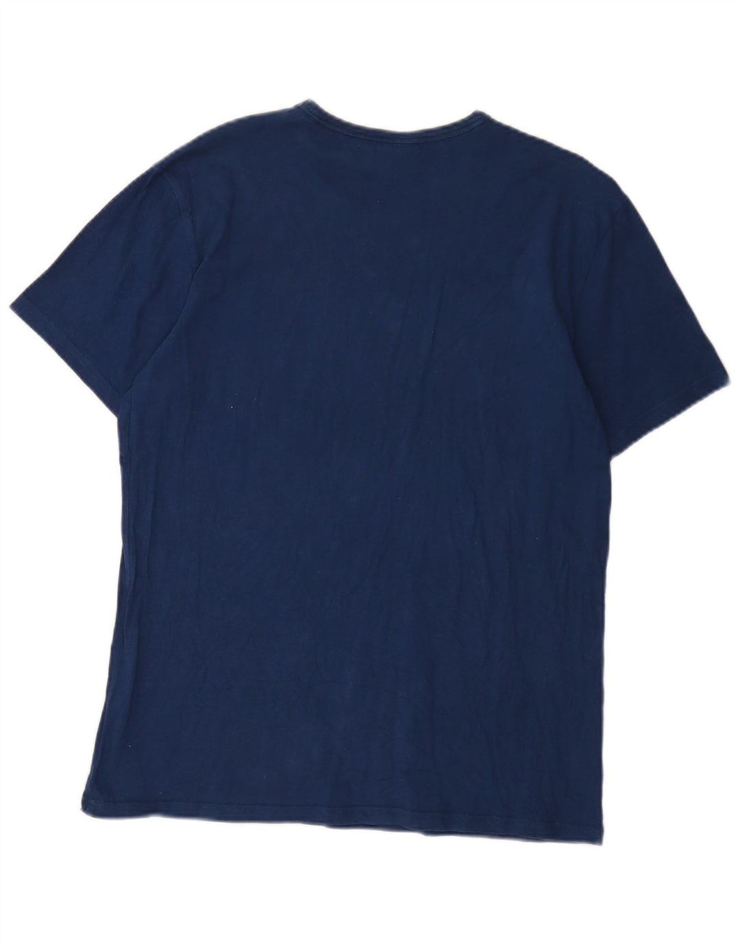 Calvin Klein - Camiseta gráfica para hombre, parte superior de algodón azul marino mediano