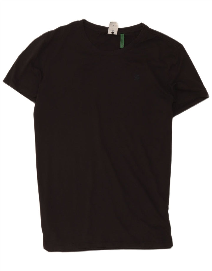 G-Star Hombre Camiseta Top Grande Algodón Negro
