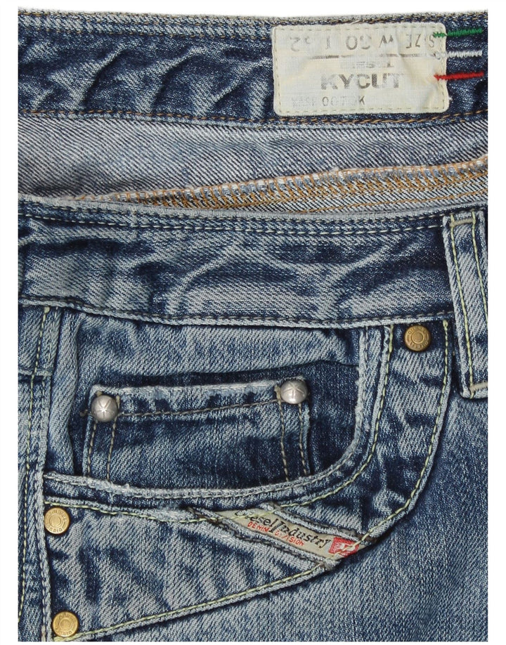 Diesel Mujer Kycut Vaqueros Rectos W30 L32 Algodón Azul