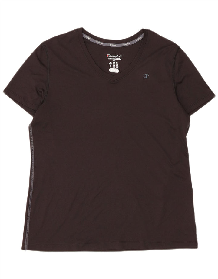 Champion Camiseta Mujer Top UK 40 XL Poliéster Negro