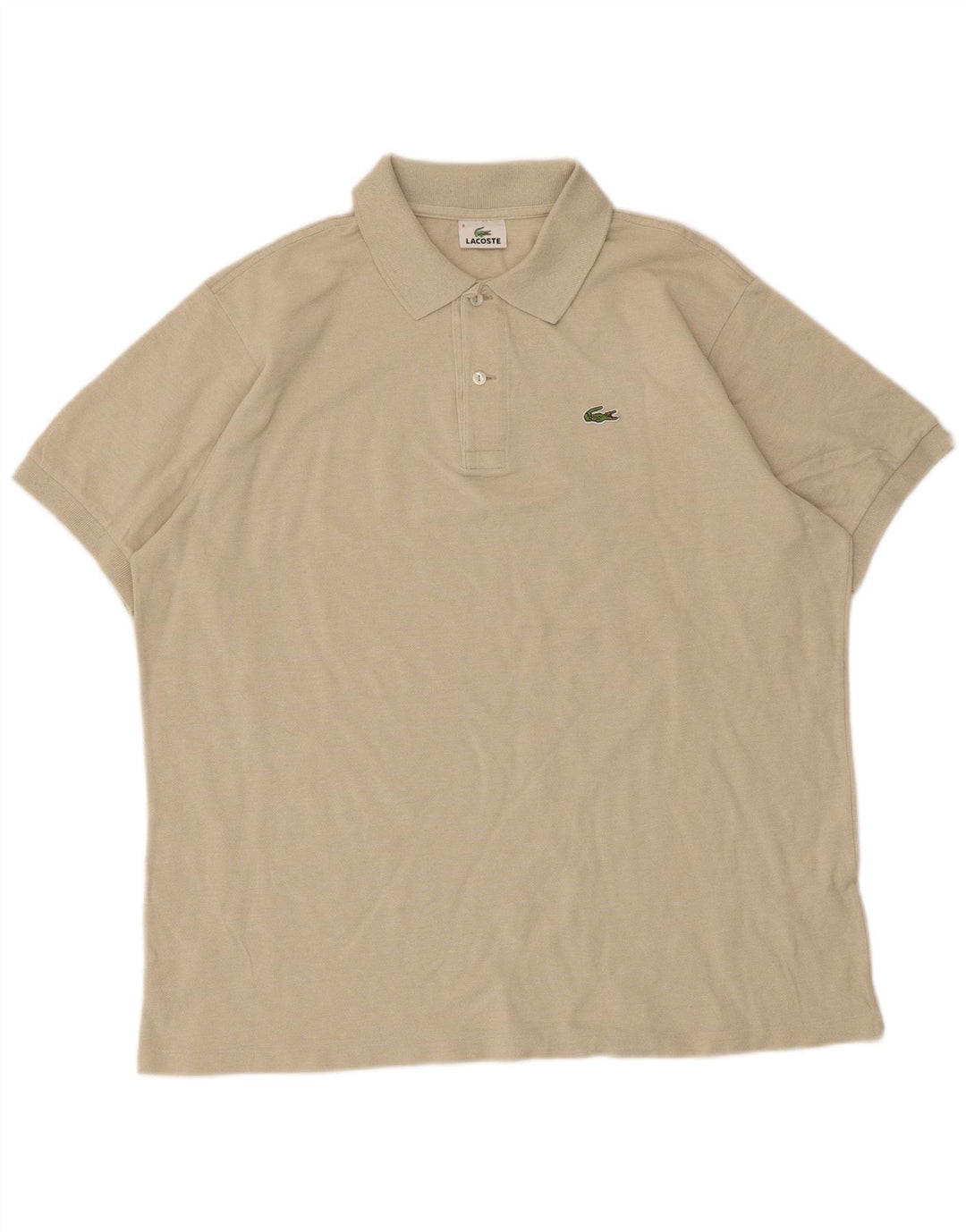 Polo Lacoste Hombre Talla 6 XL Beige