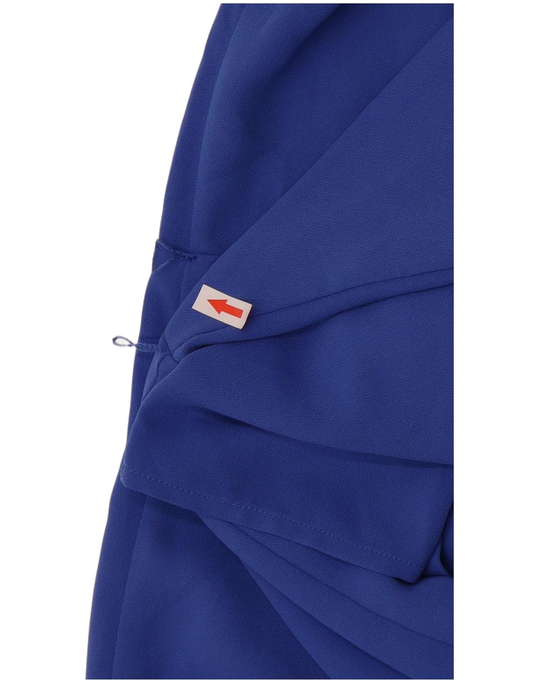 Oasis Vestido tubo de manga 3/4 para mujer UK 8 Small Poliéster azul