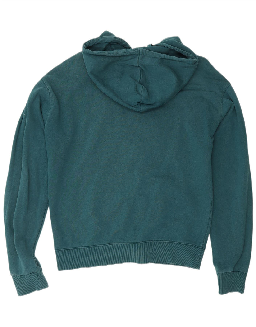 REEBOK Suéter con capucha y cremallera para hombre Pequeño Algodón verde