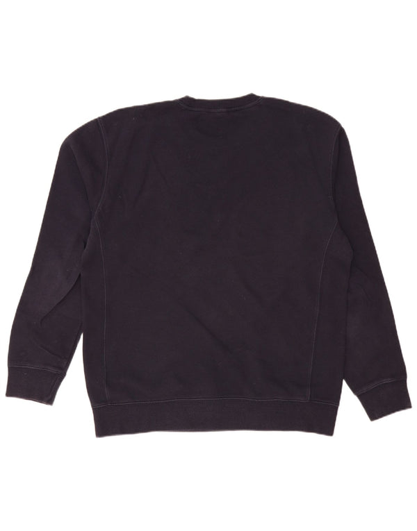 LEE Hombre Regular Fit Sudadera Jumper Medium Azul Marino