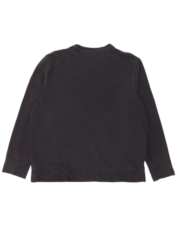 Marks & Spencer - Sudadera para hombre, talla 2XL, algodón negro