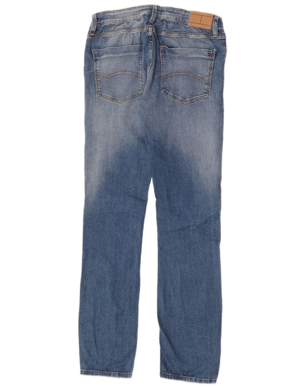Tommy Hilfiger Vaqueros ajustados para niños 15-16 años W30 L32 Algodón azul