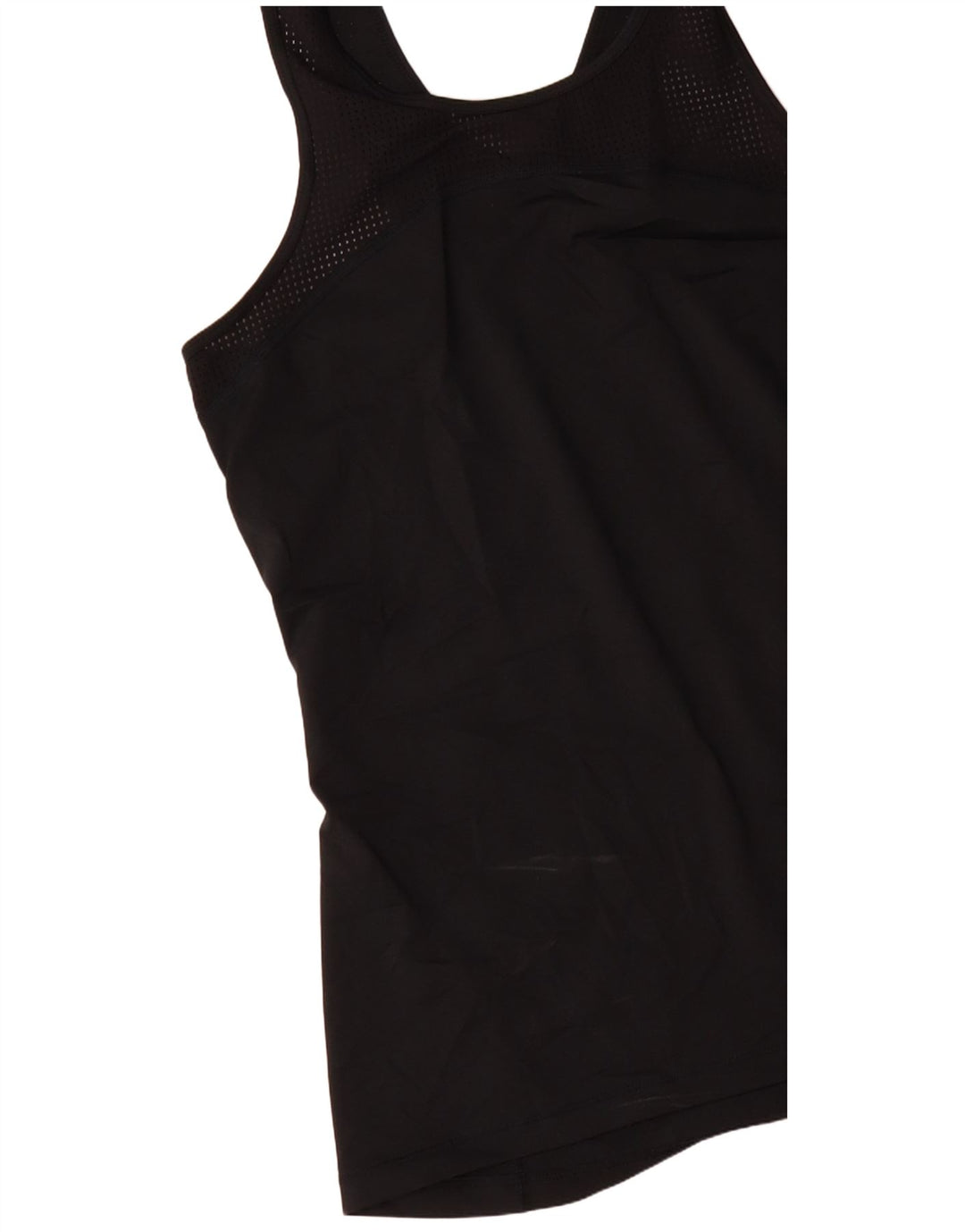 NIKE Camiseta sin mangas para mujer UK 8 Small Poliéster negro