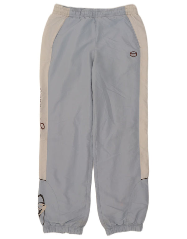 Sergio Tacchini Hombre Pantalones De Chándal Joggers Small Azul Colorblock