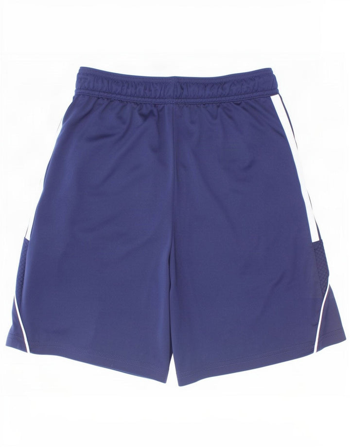 Adidas Pantalón Corto Deportivo Niño 13-14 Años Azul Poliéster