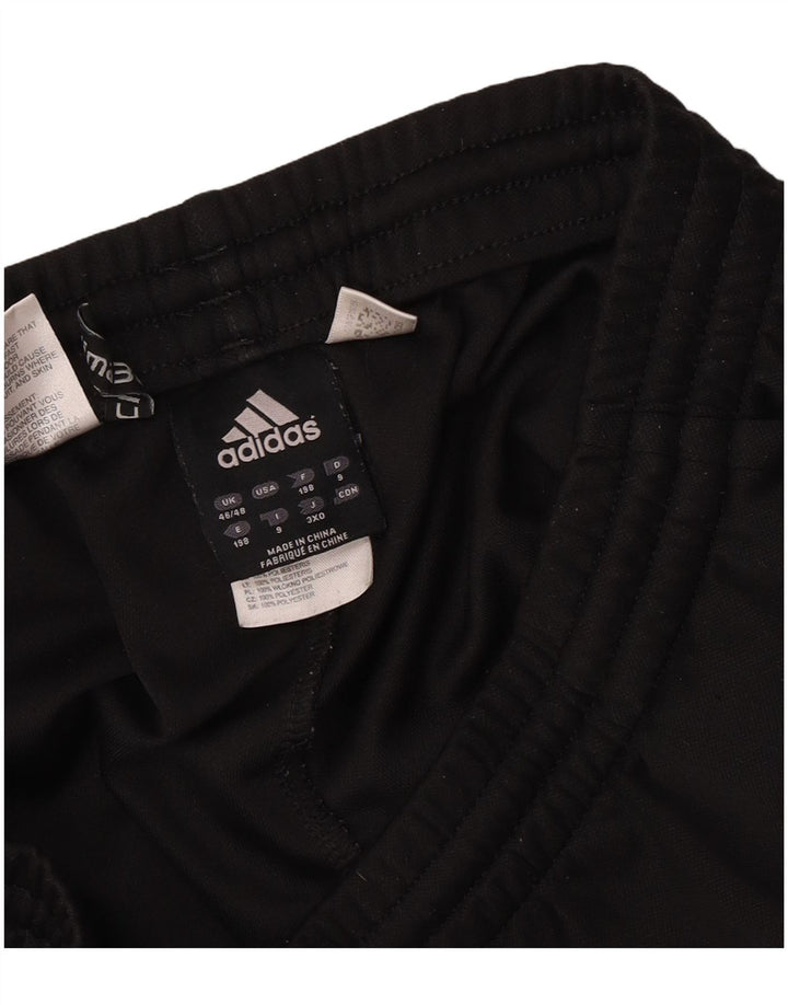 Adidas - Pantalón de chándal para hombre, talla 46/48, color negro, poliéster