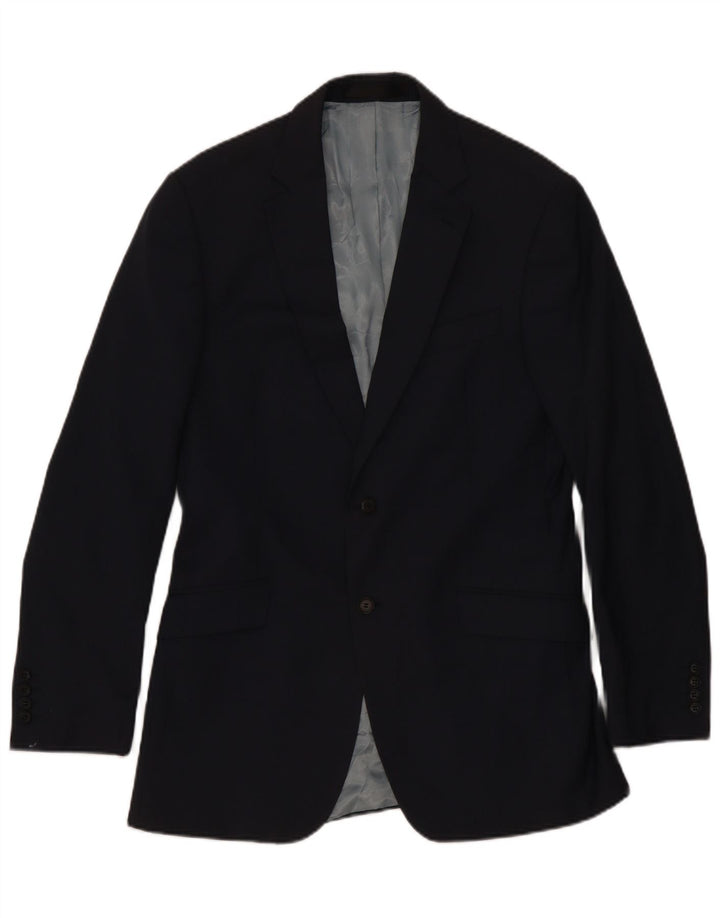 Marks & Spencer Chaqueta tipo blazer de 2 botones para hombre UK 40 Medium Azul marino Clásico