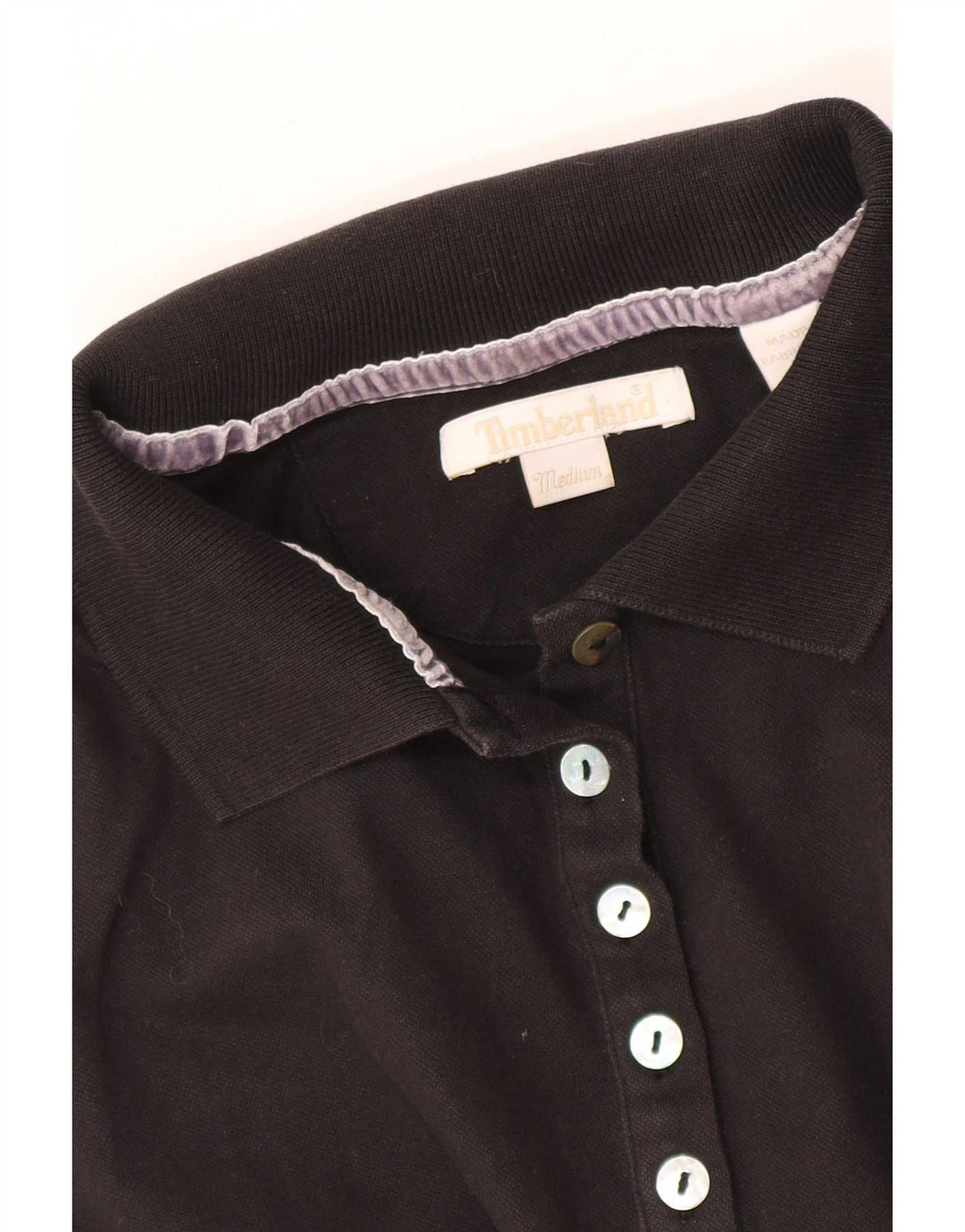Timberland Polo para mujer Reino Unido 12 Mediano Negro