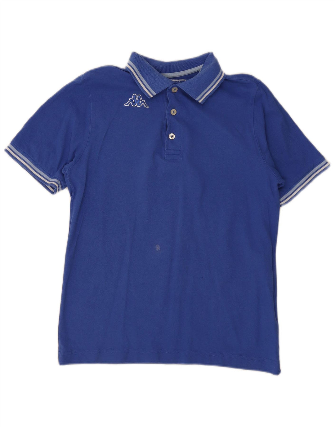 Kappa Polo Hombre Small Azul Rayas Algodón