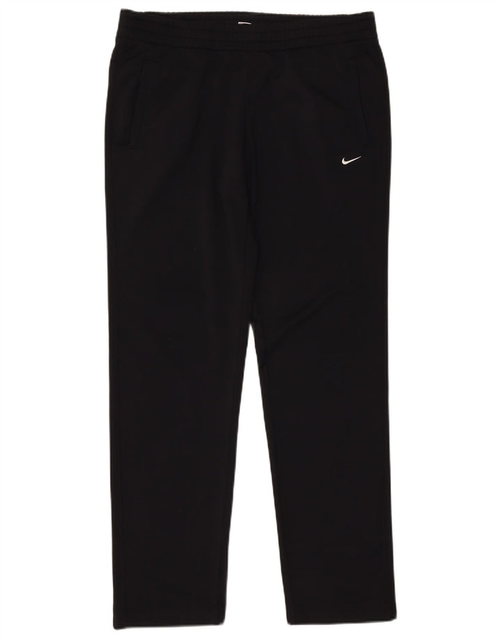 Nike - Pantalón de chándal para hombre, talla grande, poliéster negro