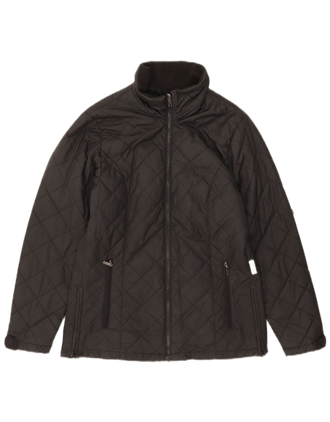 Schoffel Chaqueta acolchada extragrande para mujer UK 10 Small Poliéster negro