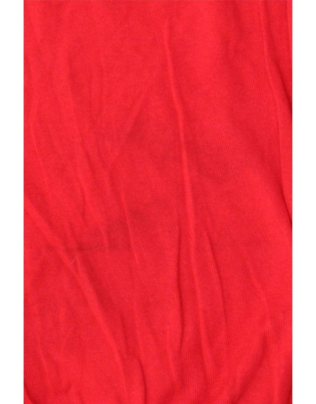 Zara Hombre Jersey Cuello Redondo Jersey Grande Algodón Rojo
