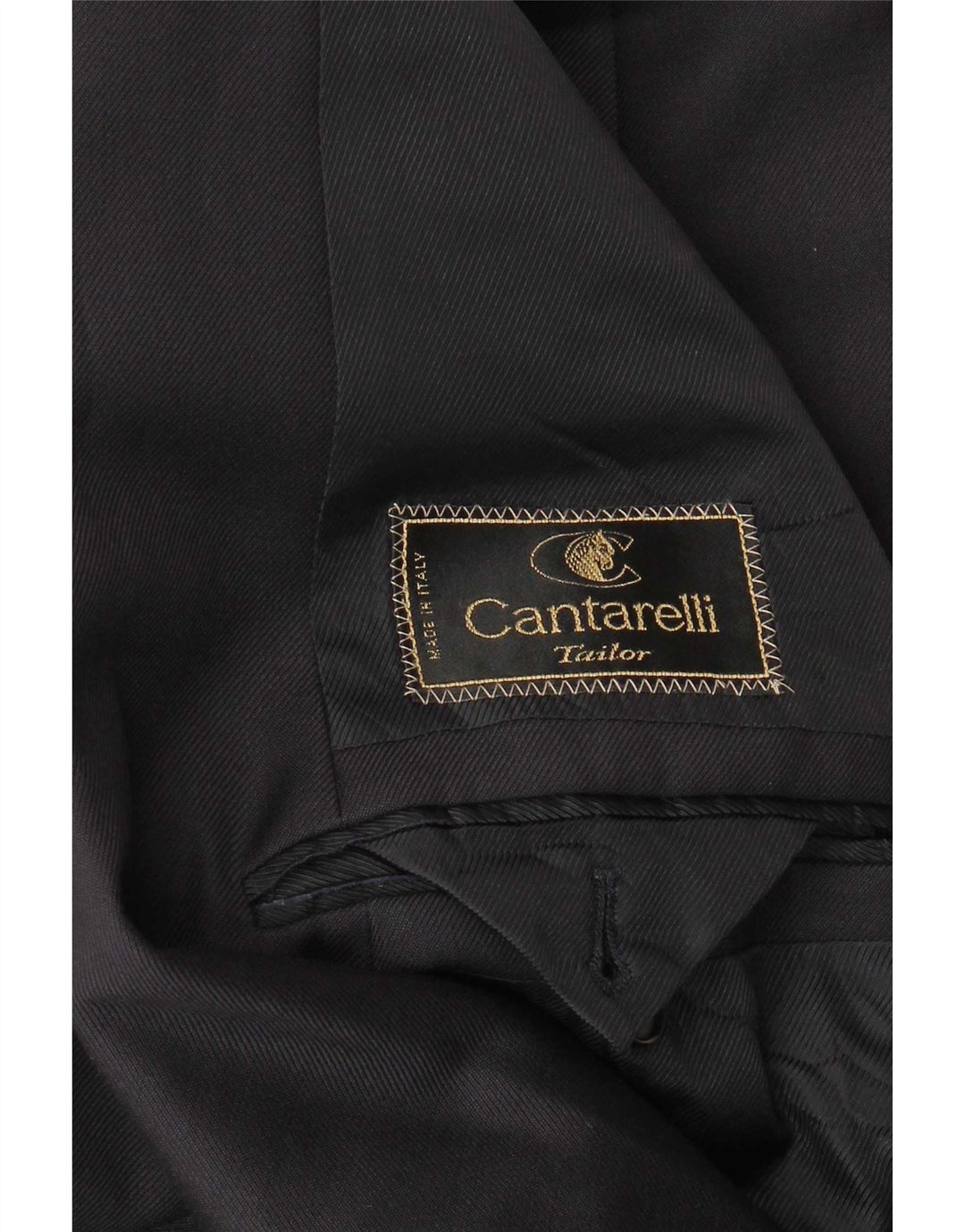 Cantarelli Chaqueta tipo blazer con doble botonadura para hombre UK 40 Large Black