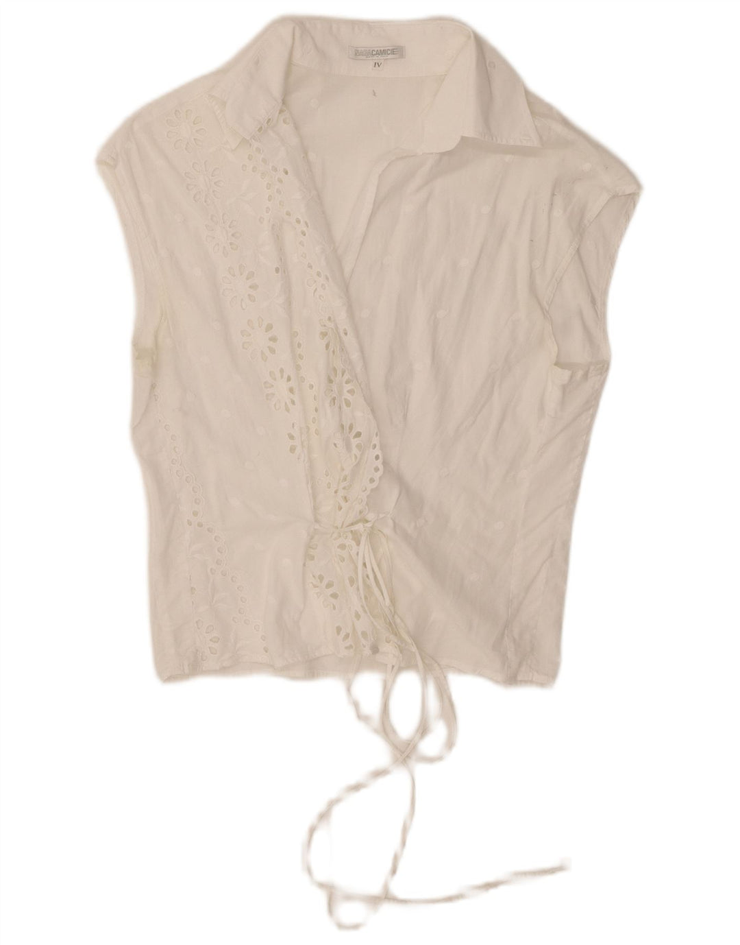 Naracamicie Blusa sin mangas para mujer UK 40 Medium White