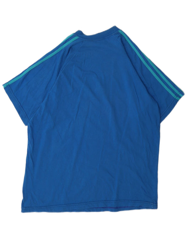 Camiseta Adidas Hombre Top Grande Azul