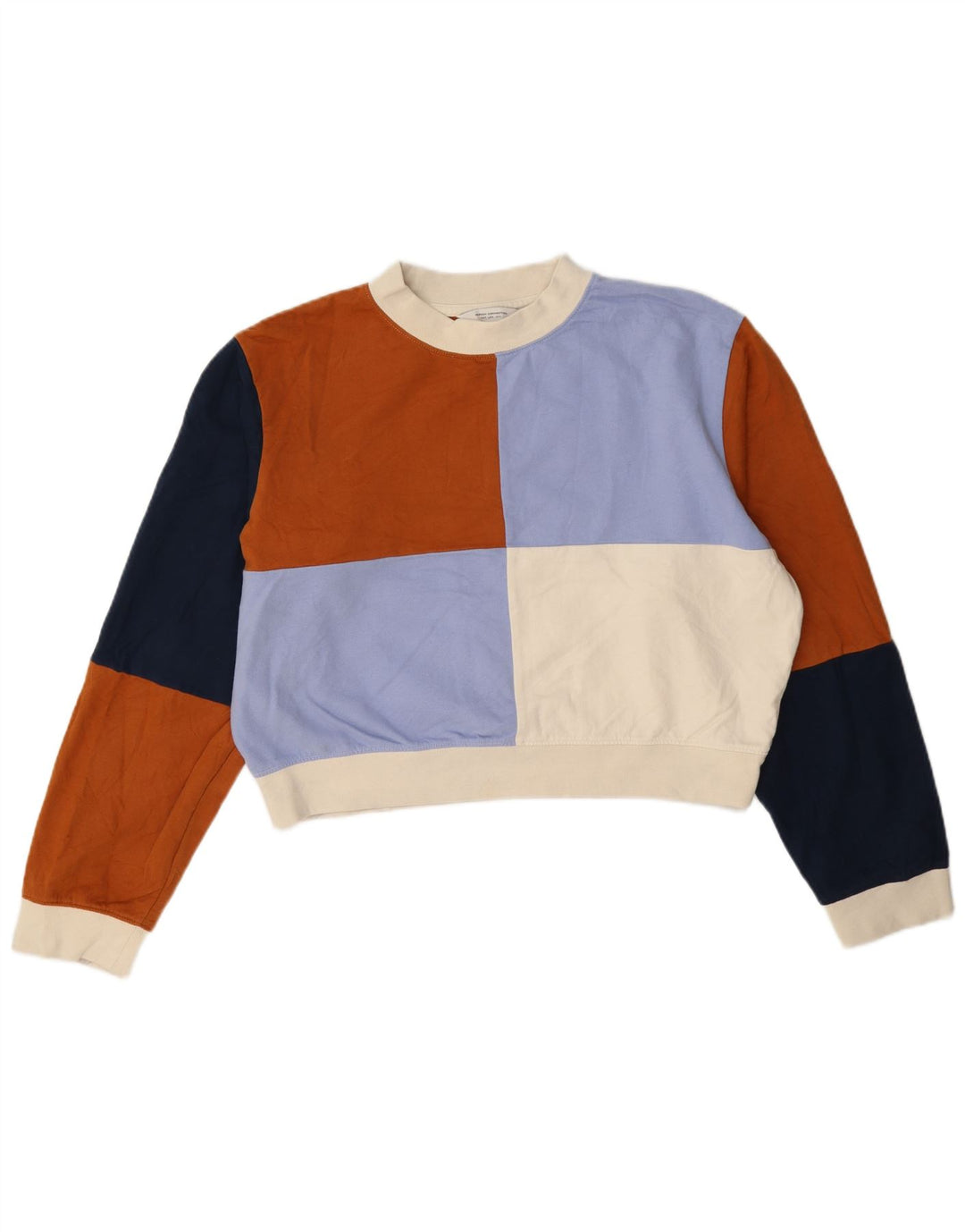 French Connection - Sudadera corta para mujer, talla 40, talla M, multicolor