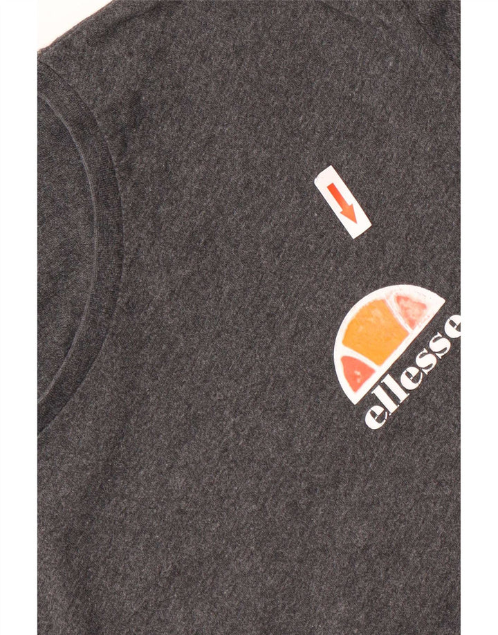 Camiseta Ellesse Hombre Top XL Gris Algodón