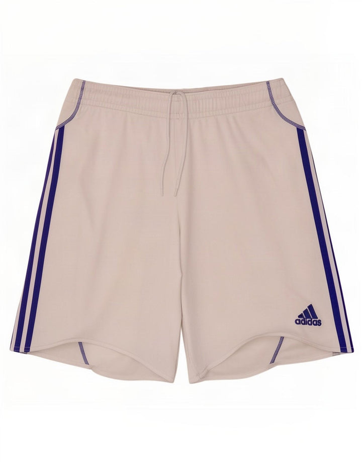 Adidas Mens Clima 365 Sport Shorts Medio Blanco Poliéster