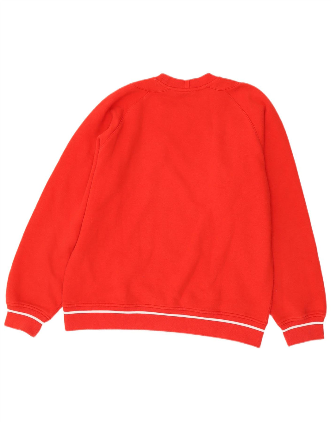 Adidas Hombre Sudadera Jumper Small Rojo Algodón