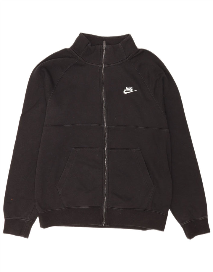 Nike - Chaqueta de chándal para hombre, color negro mediano, algodón