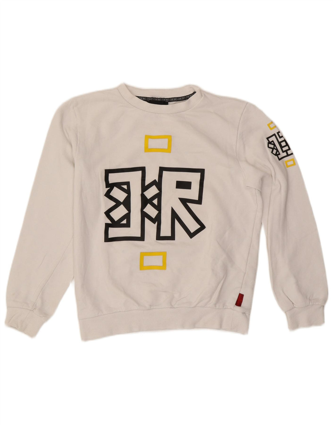Richmond Sudadera con gráfico para niños 15-16 años Algodón Blanco