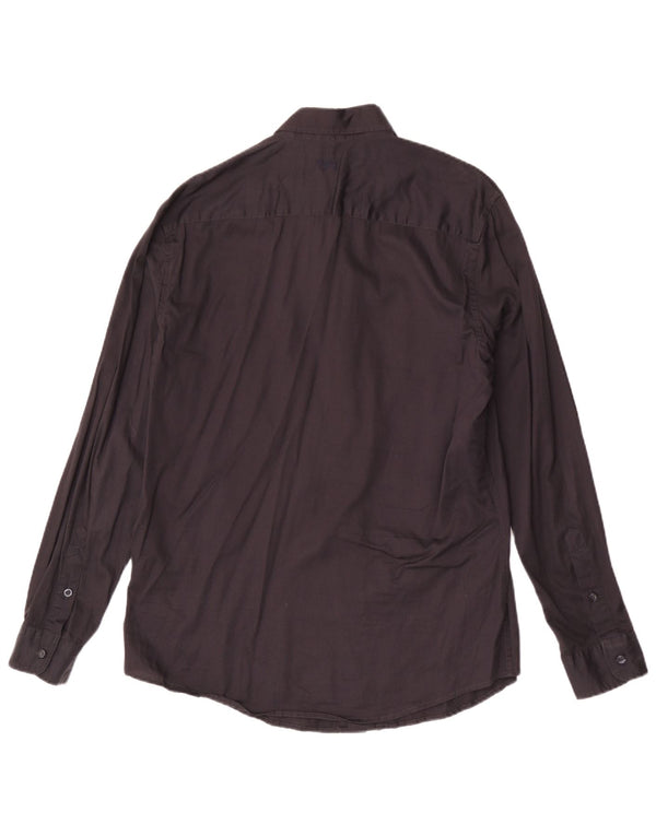 Camisa Armani Jeans Hombre Grande Negra
