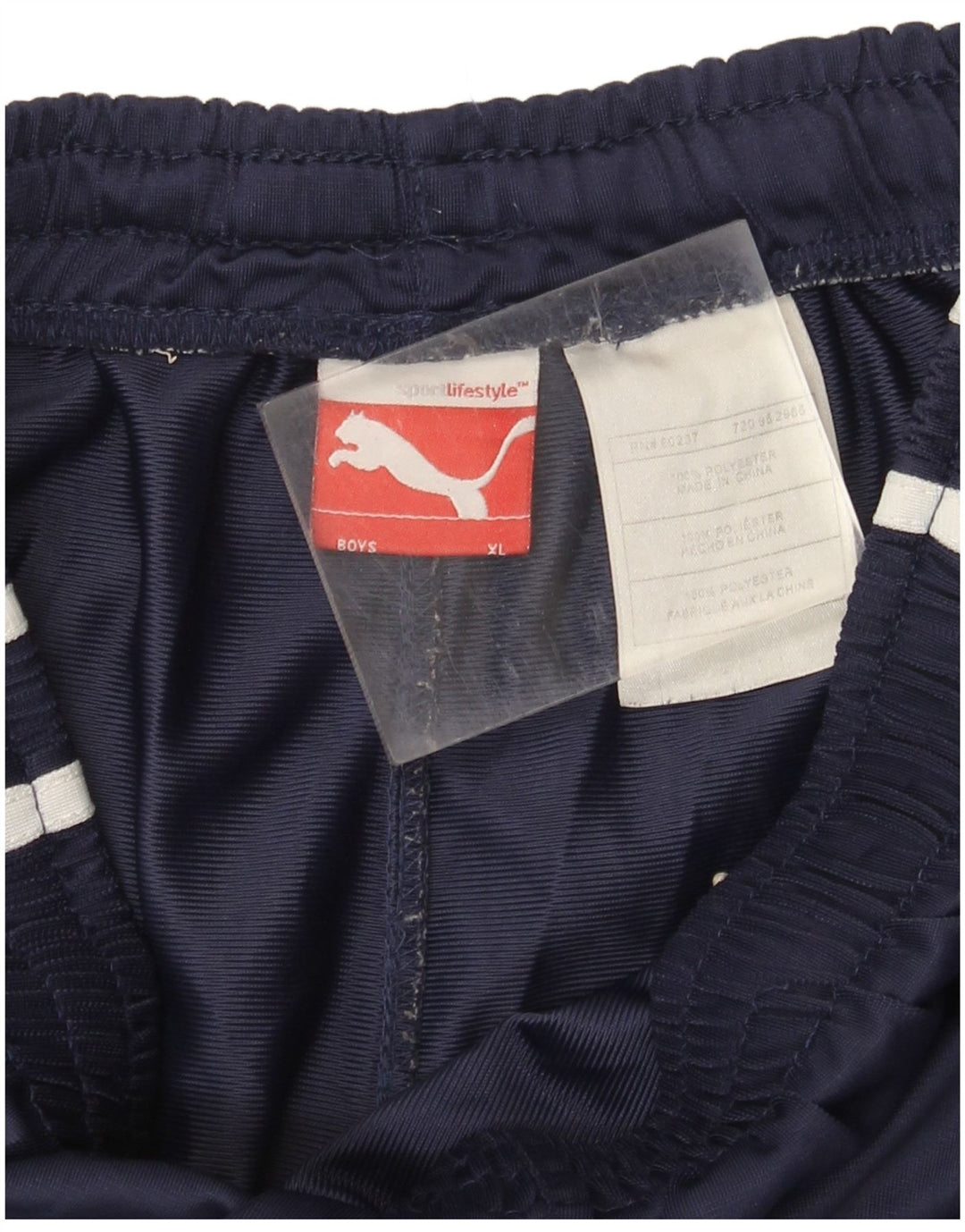 Puma Pantalón Corto Deportivo Niño 13-14 Años XL Azul Marino Poliéster