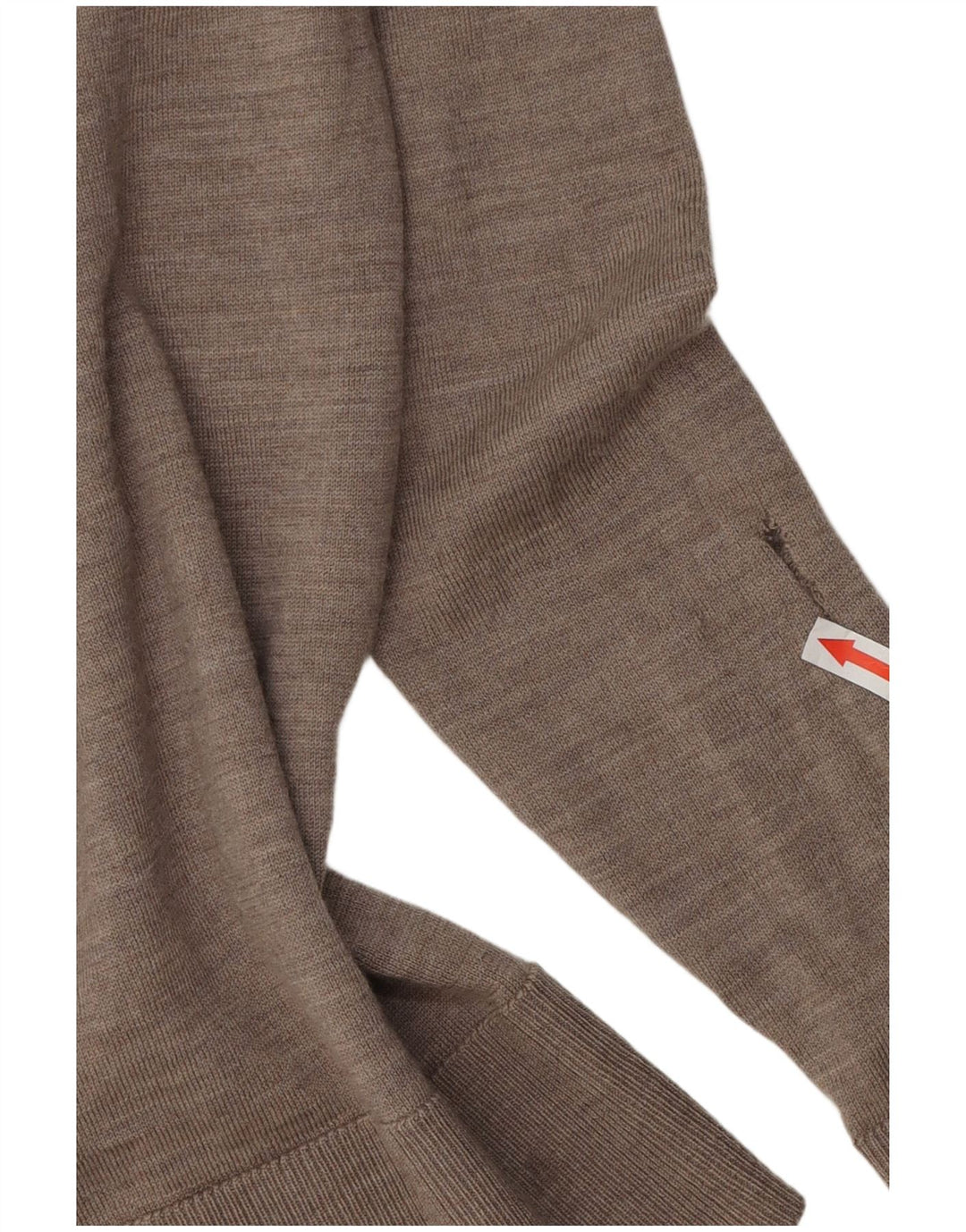 Marks & Spencer Suéter tipo jersey con cuello tipo polo para mujer UK 10 Small Grey