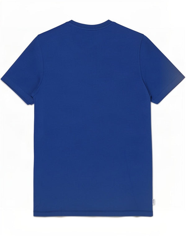 Jack & Jones Hombre Core Graphic Camiseta Top Small Blue Colorblock Algodón
