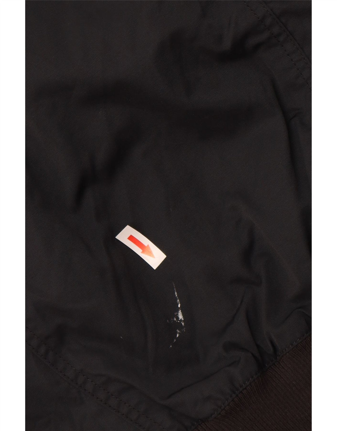 Massimo Dutti Chaqueta Bomber para Hombre UK 40 Large Poliacrílico Negro