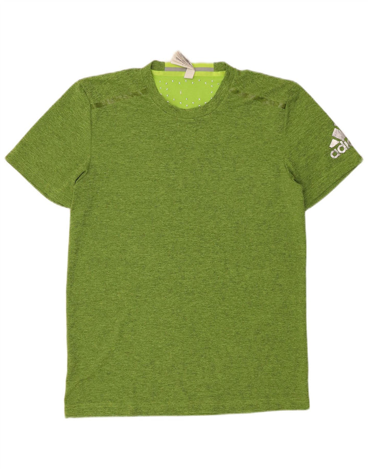Camiseta Adidas Hombre Top Poliéster Moteado Verde Medio
